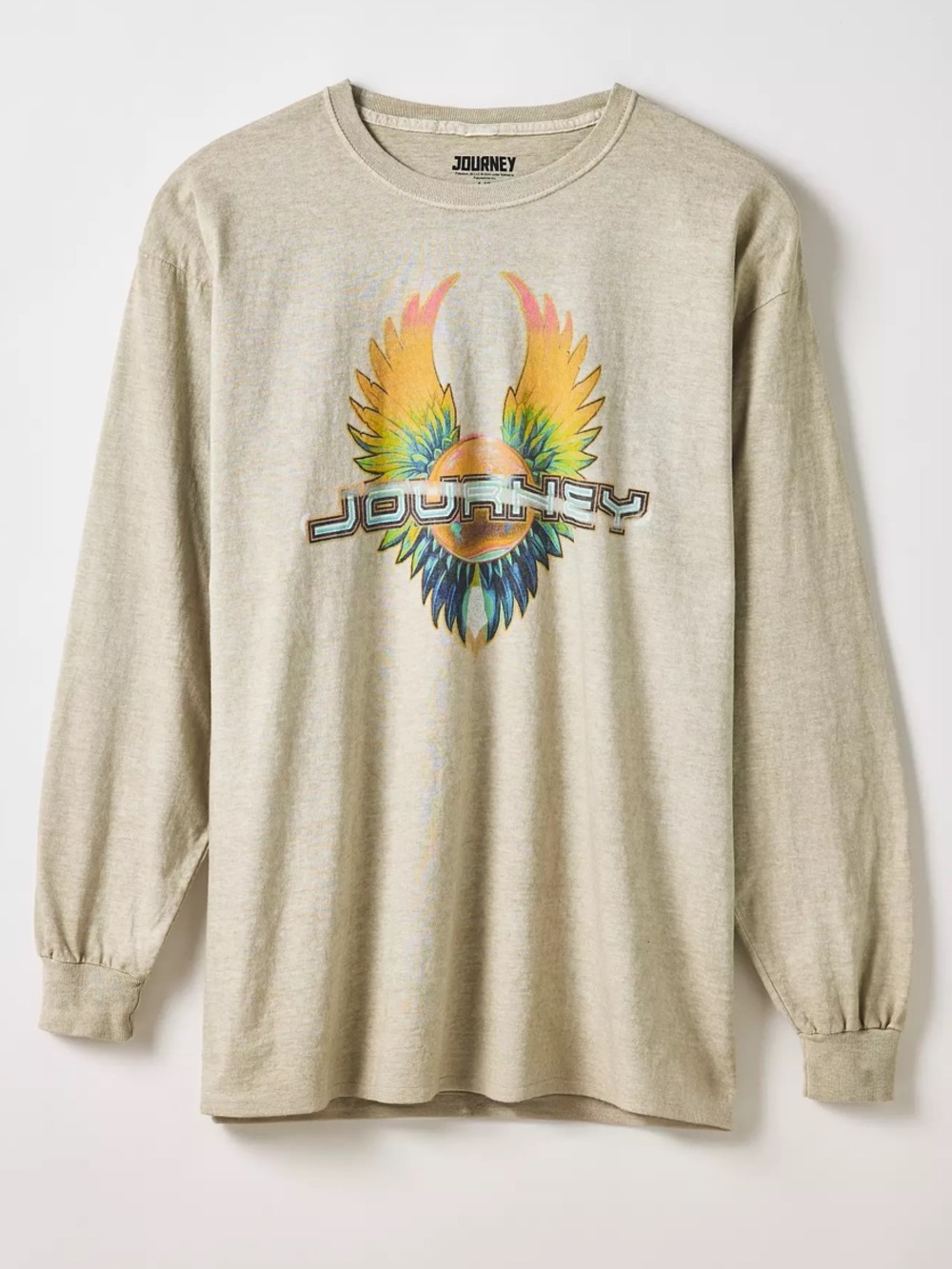 Journey graphic long sleeve T-shirt
